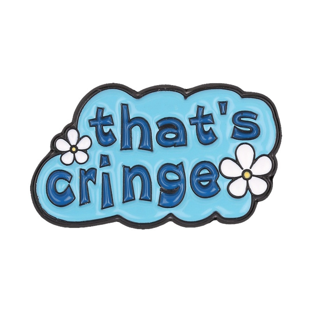 Pinori - Fun Quote Lettering Enamel Pin