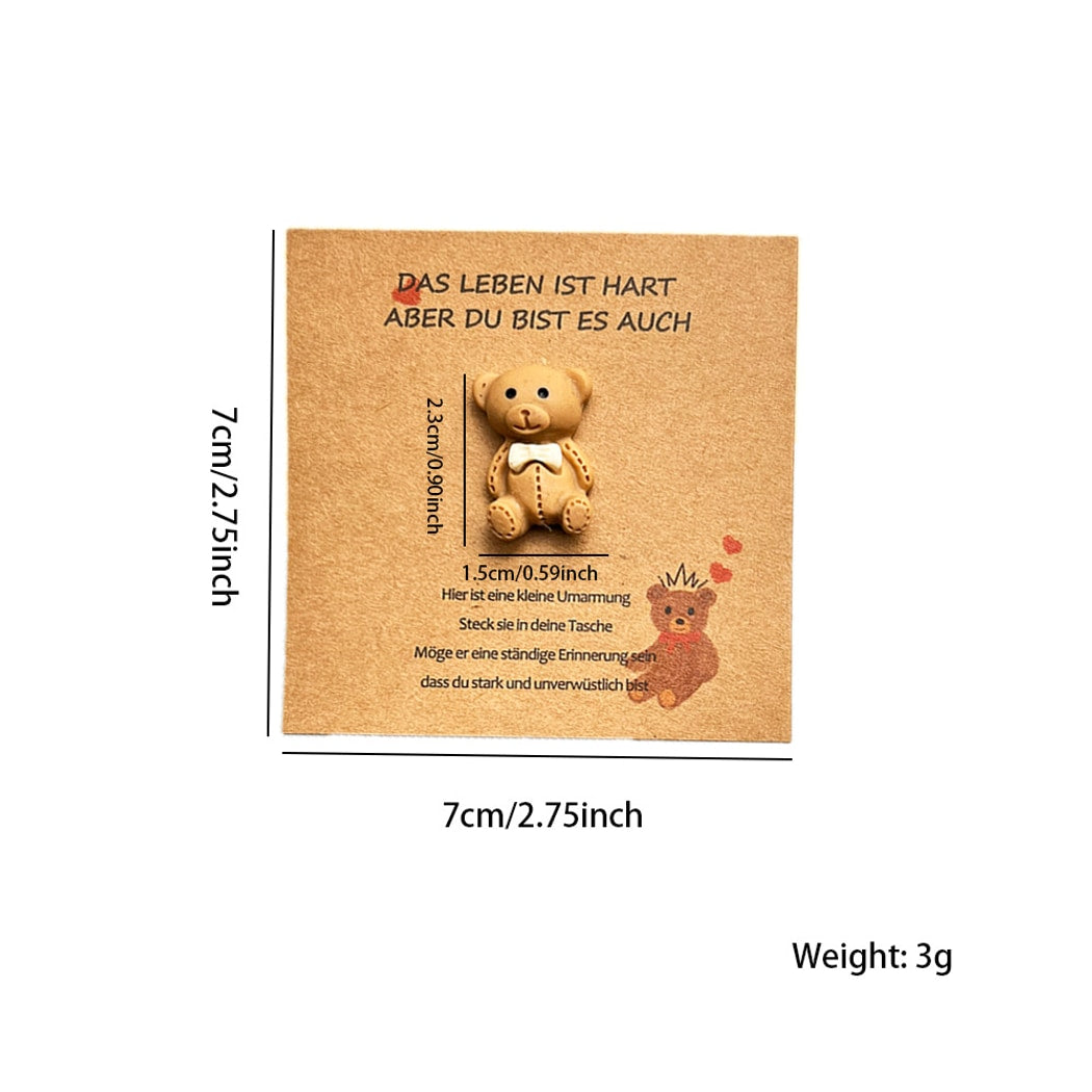 Taphug - Pocket Hug Bear Keepsake Token