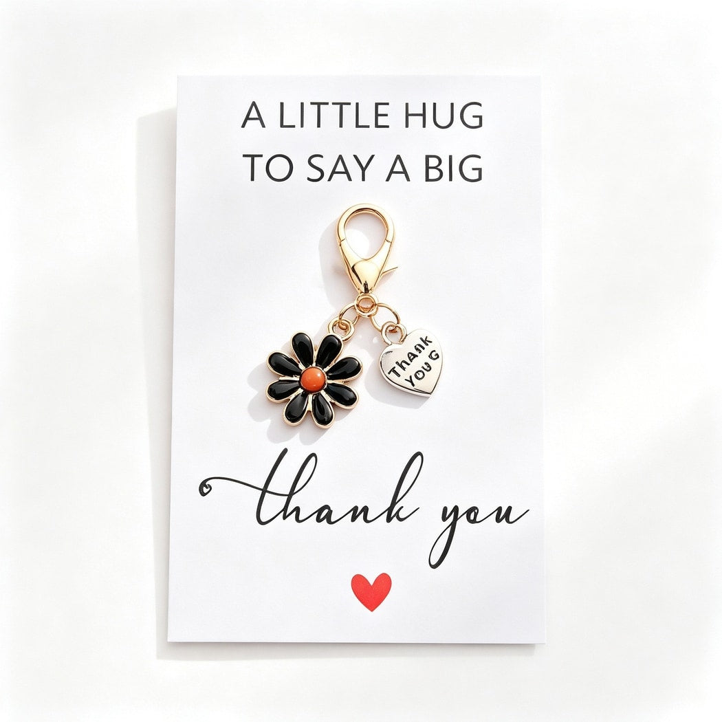 Taphug - Pocket Hug Flower Charm Token