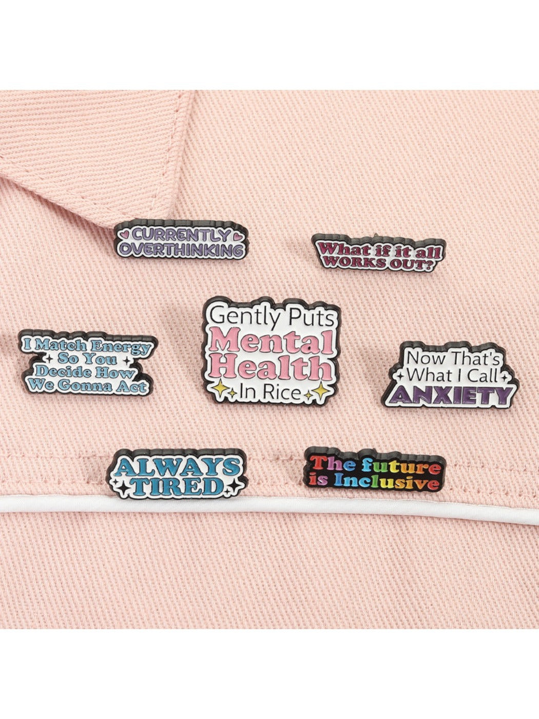 Pinori - Emotional Quote Brooch