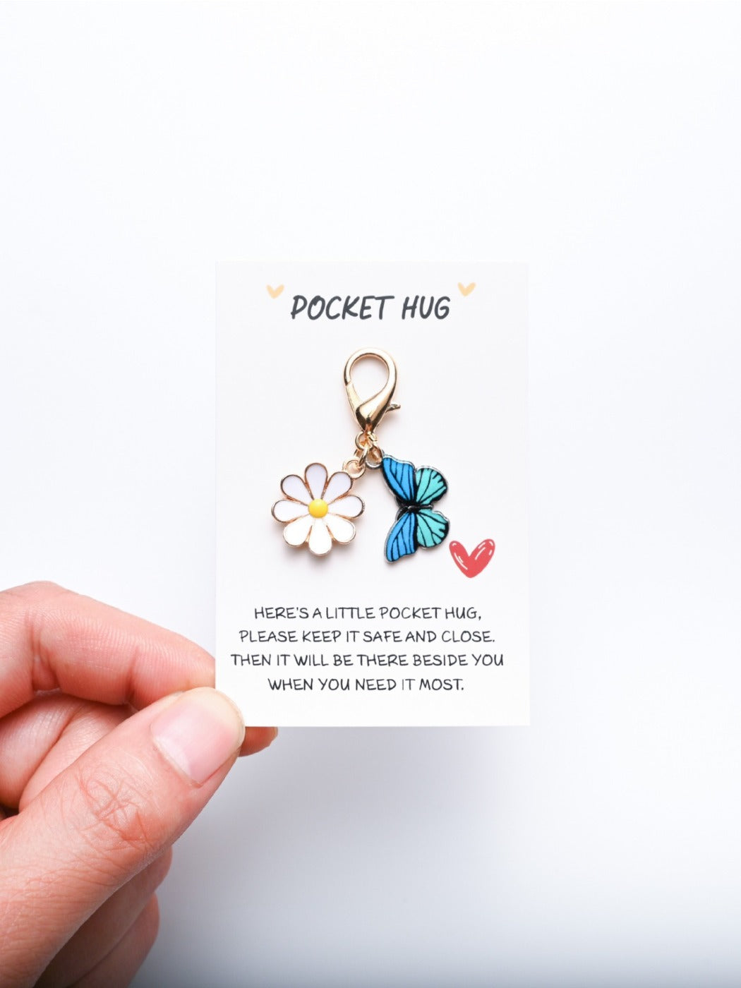 Taphug - Pocket Hug Insect Daisy Keychain