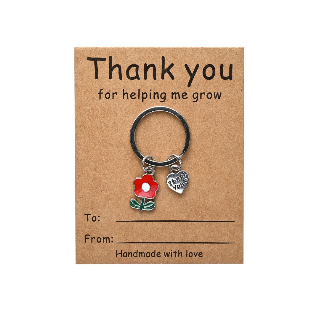 Taphug - Pocket Hug Minimalist Heart Charm Keychain