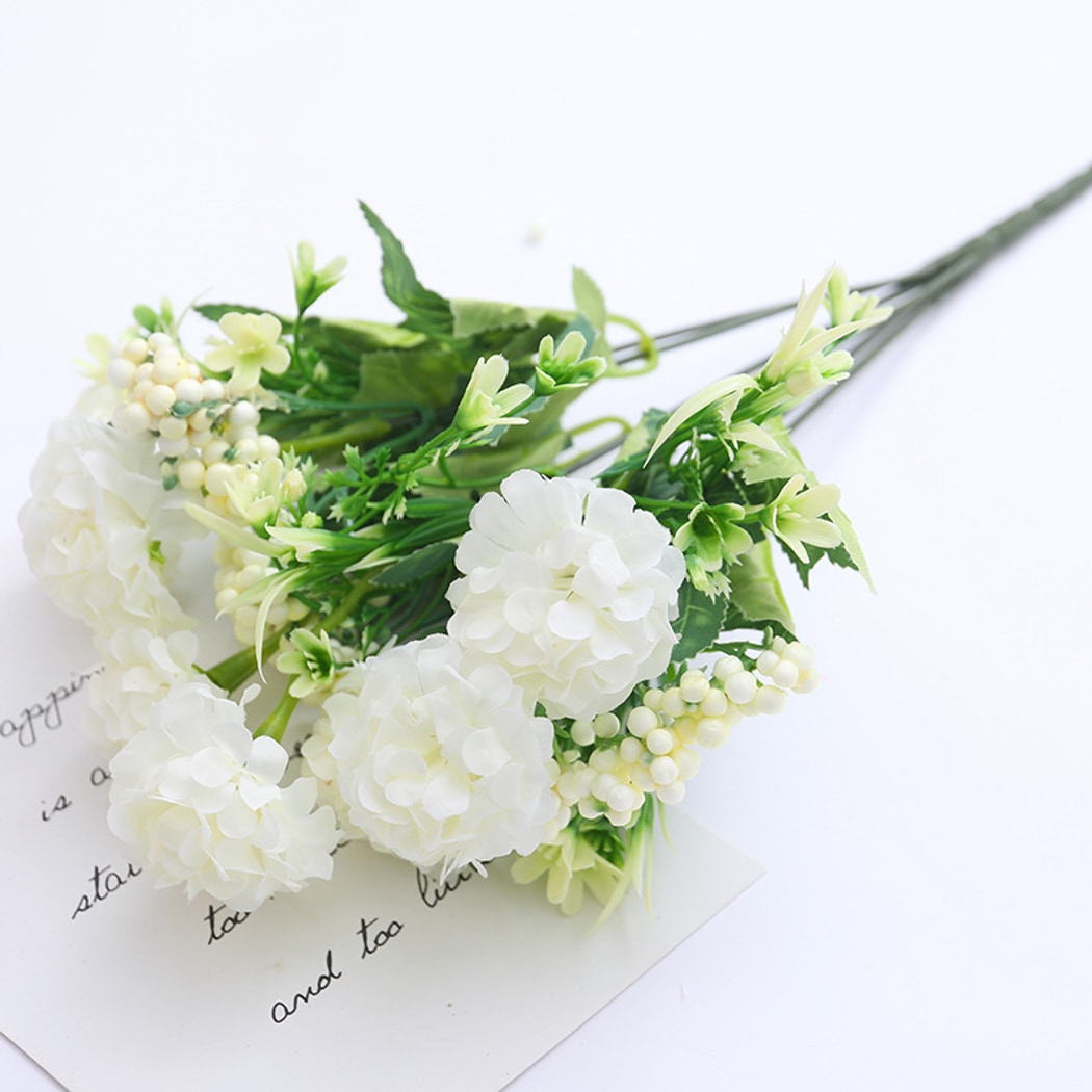 Roselle - Romantic Decorative Artificial Hydrangea Bouquet