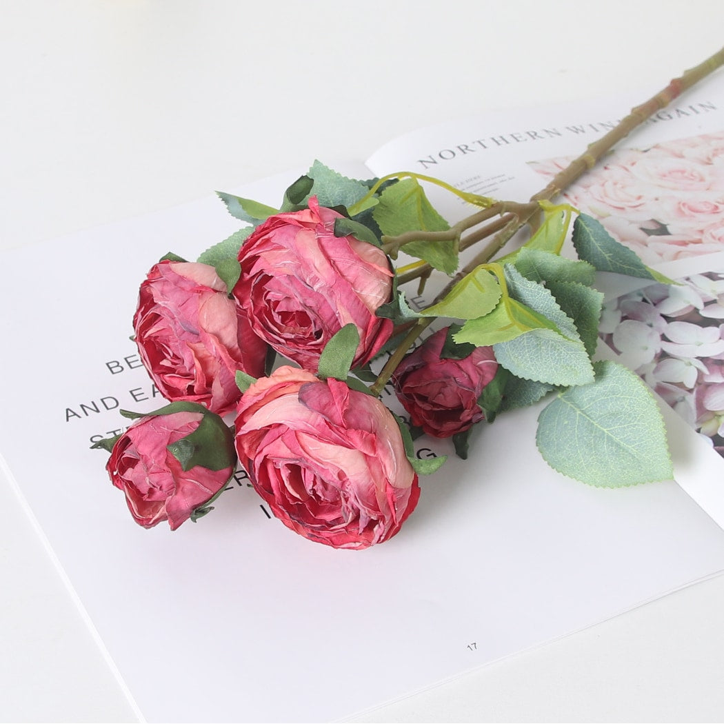 Roselle - Romantic Multi Tone Rose Artificial Bouquet