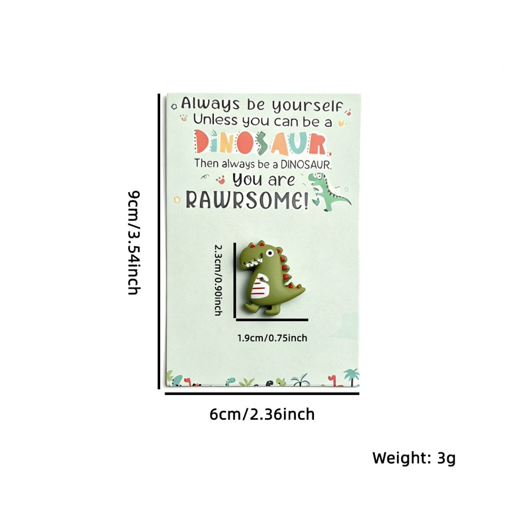 Taphug - Pocket Hug Dinosaur Message Token