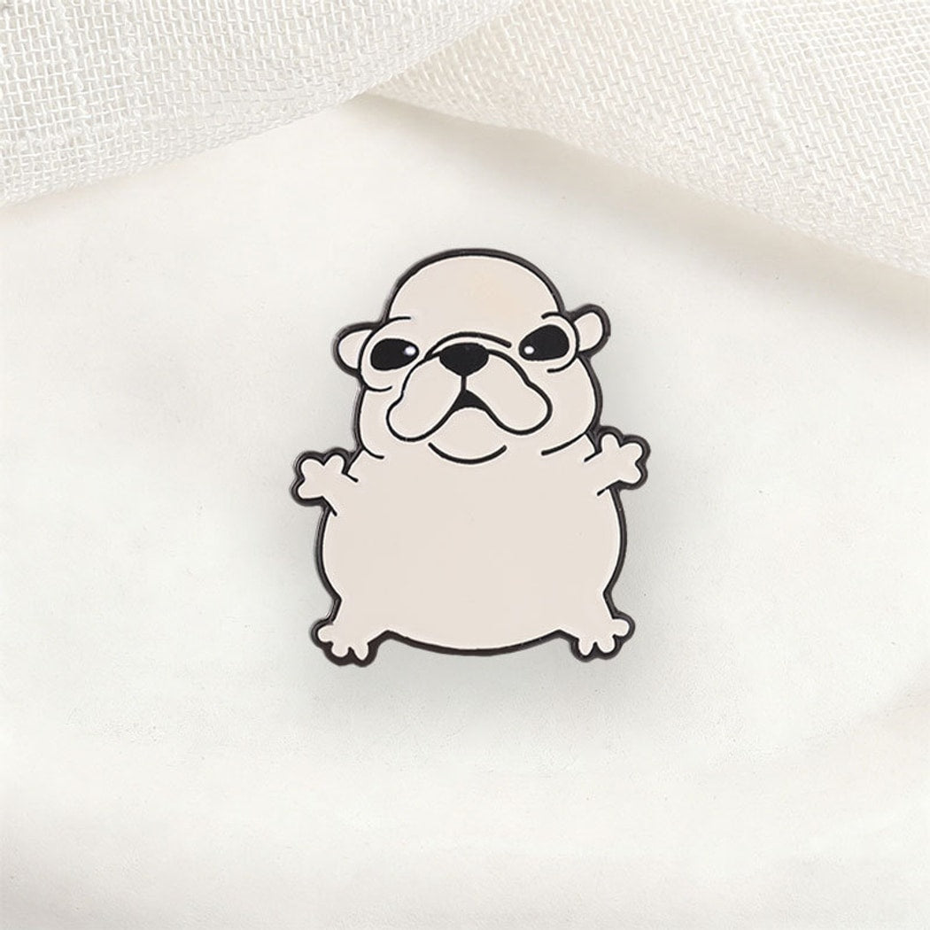 Pinori - Playful Animal Motif Lapel Pin Brooch