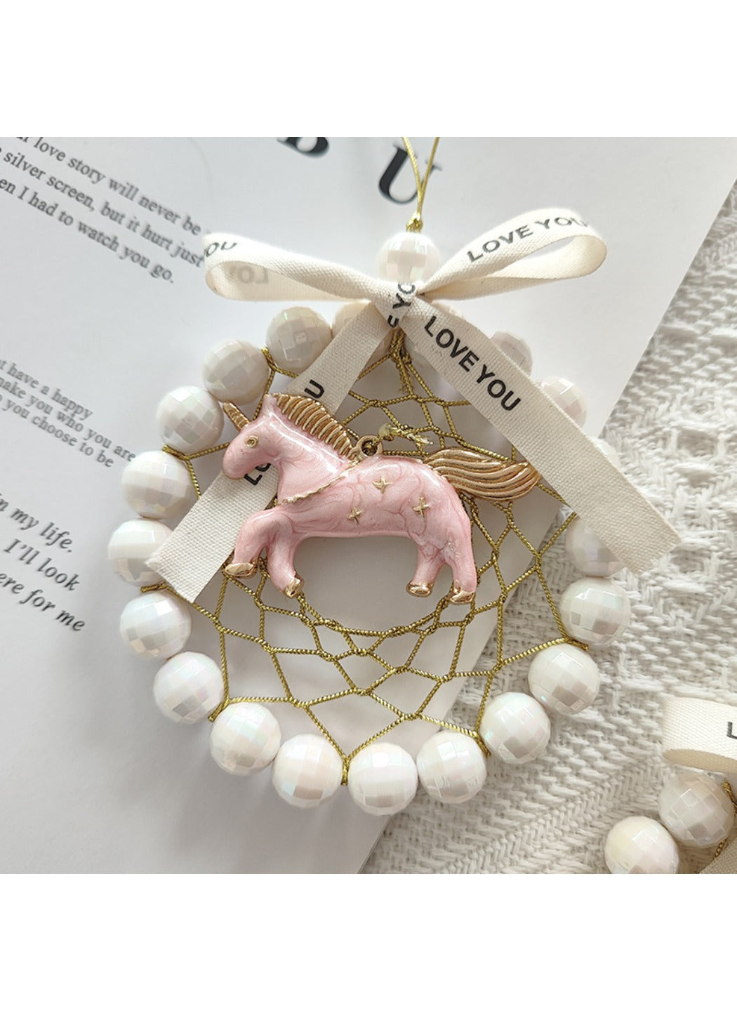 Somnira – Unicorn Dream Catcher Car Hanging Decor