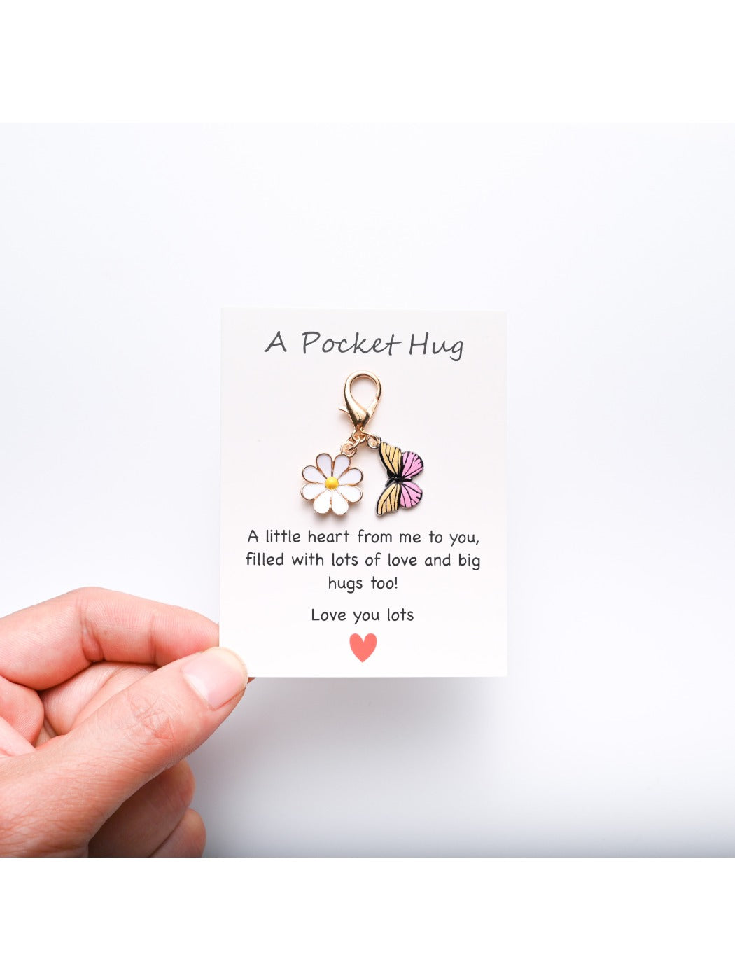 Taphug - Pocket Hug Insect Daisy Keychain
