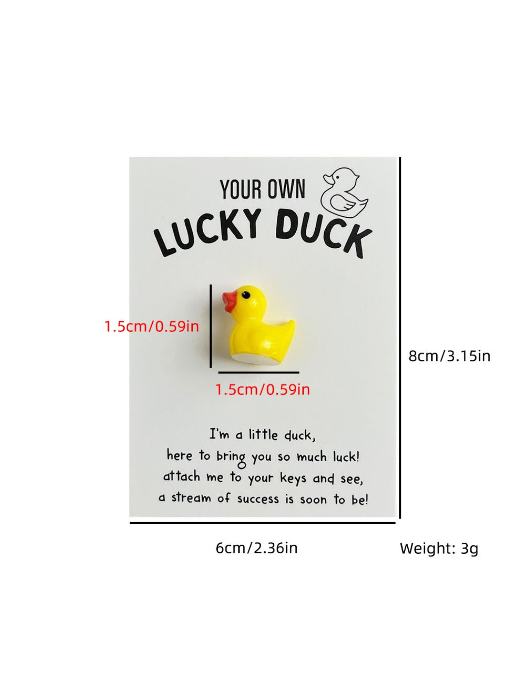 Taphug - Pocket Hug Lucky Duck