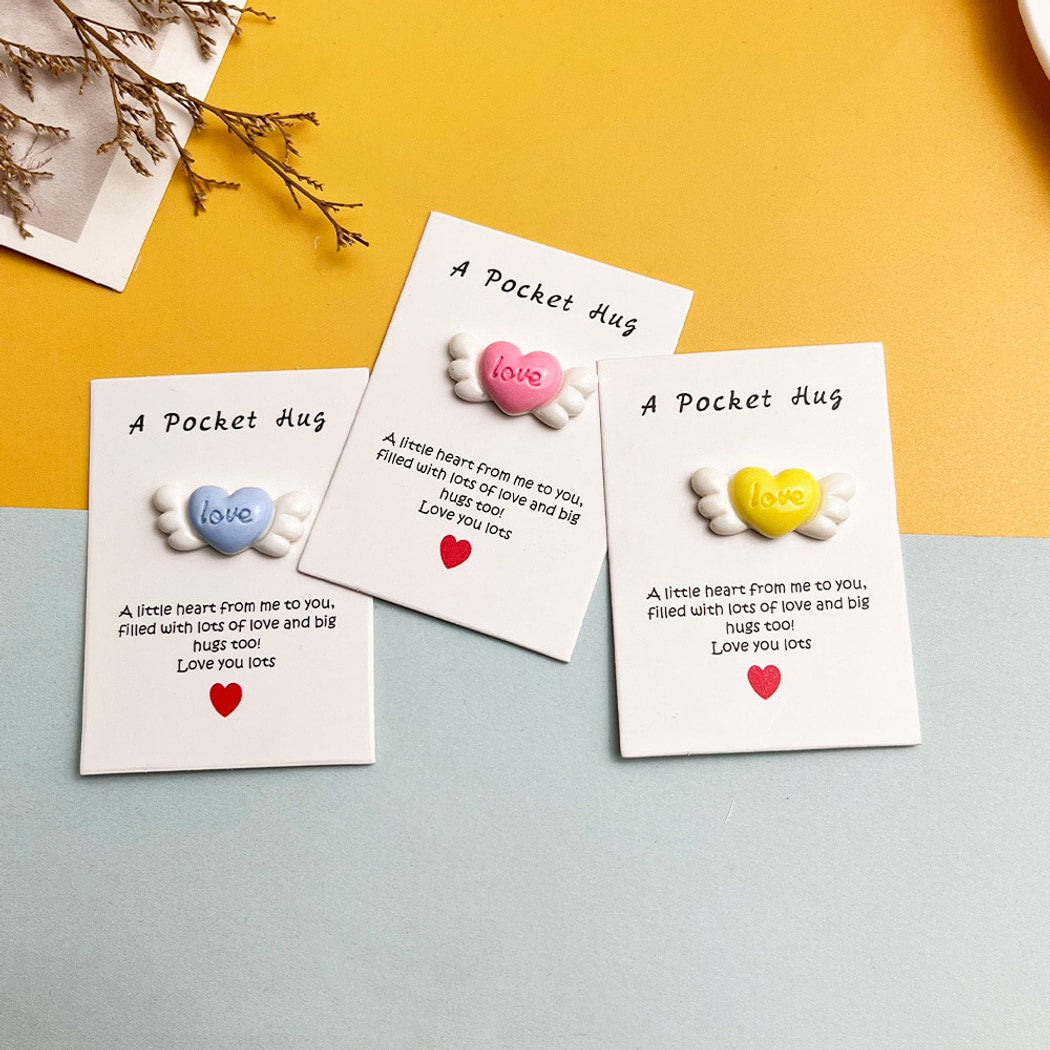 Taphug - Winged Heart Pocket Hug Keepsake Gift