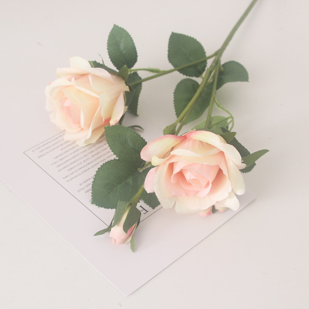Roselle - Artificial Rose Bouquet Single Stem Flower