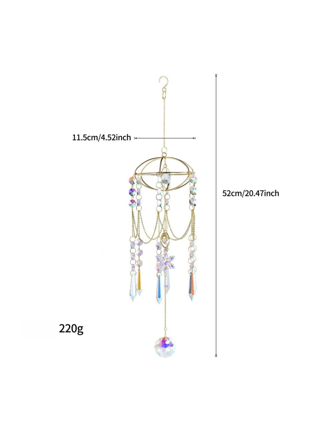 Somnira - Planet Crystal Wind Chime