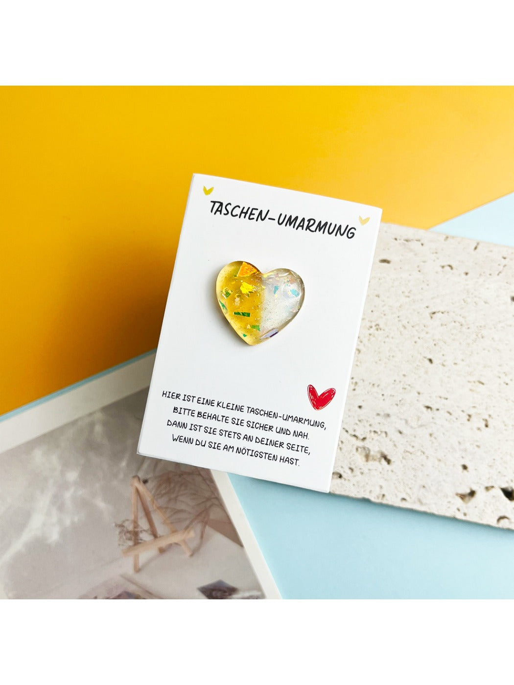 Taphug -  Pocket Hug Resin Heart