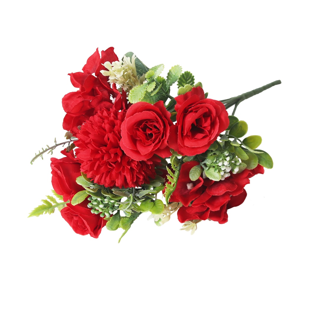 Roselle - Mixed Flowers Style Artificial Bouquet