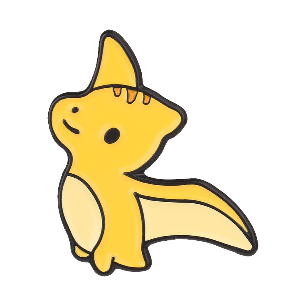 Pinori - Cartoon Dinosaur Enamel Pin