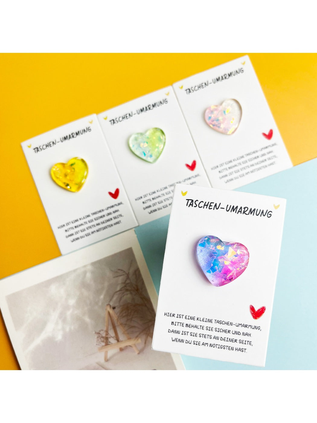 Taphug -  Pocket Hug Resin Heart