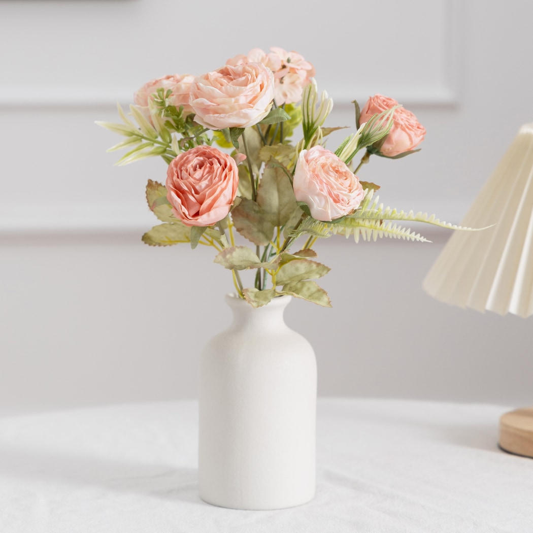 Roselle - Vibrant Decorative Rose Artificial Flowers