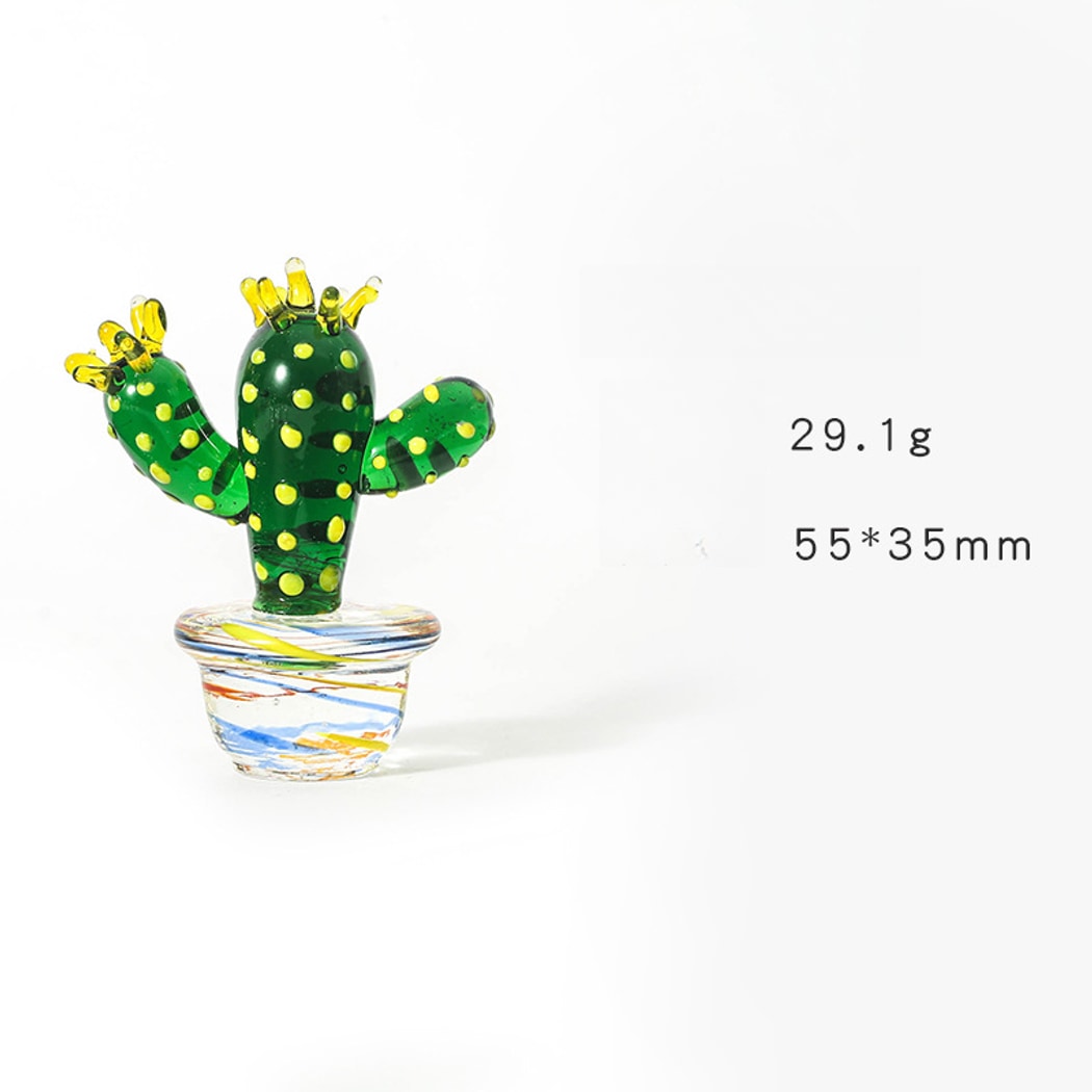 Glasira - Colorful Cute Cactus Bonsai Tabletop Ornament