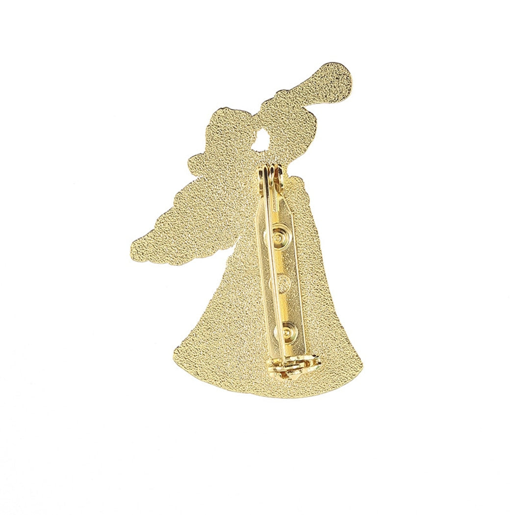 Pinori - Trumpeting Angel Accent Fanshion Pin