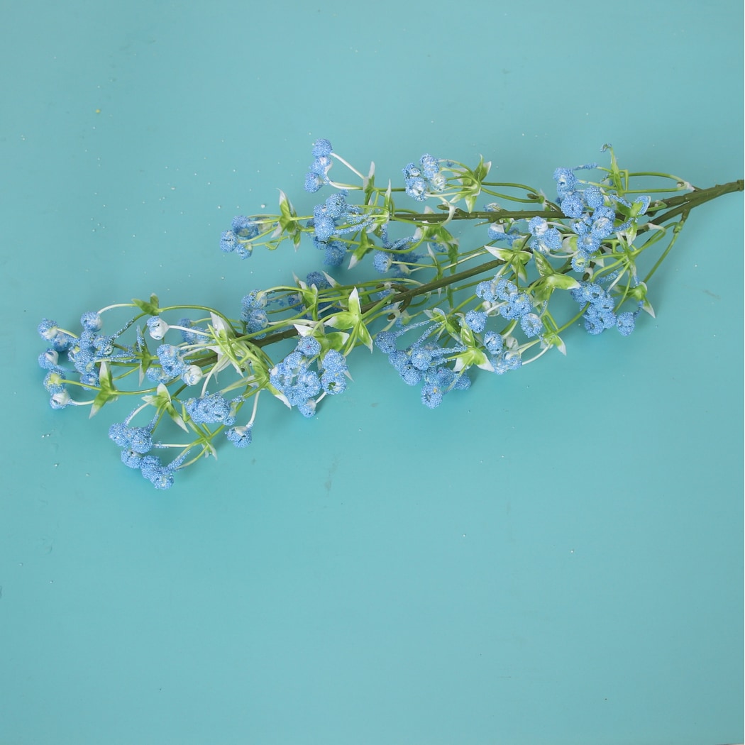 Roselle - Faux Gypsophila Flower Stem