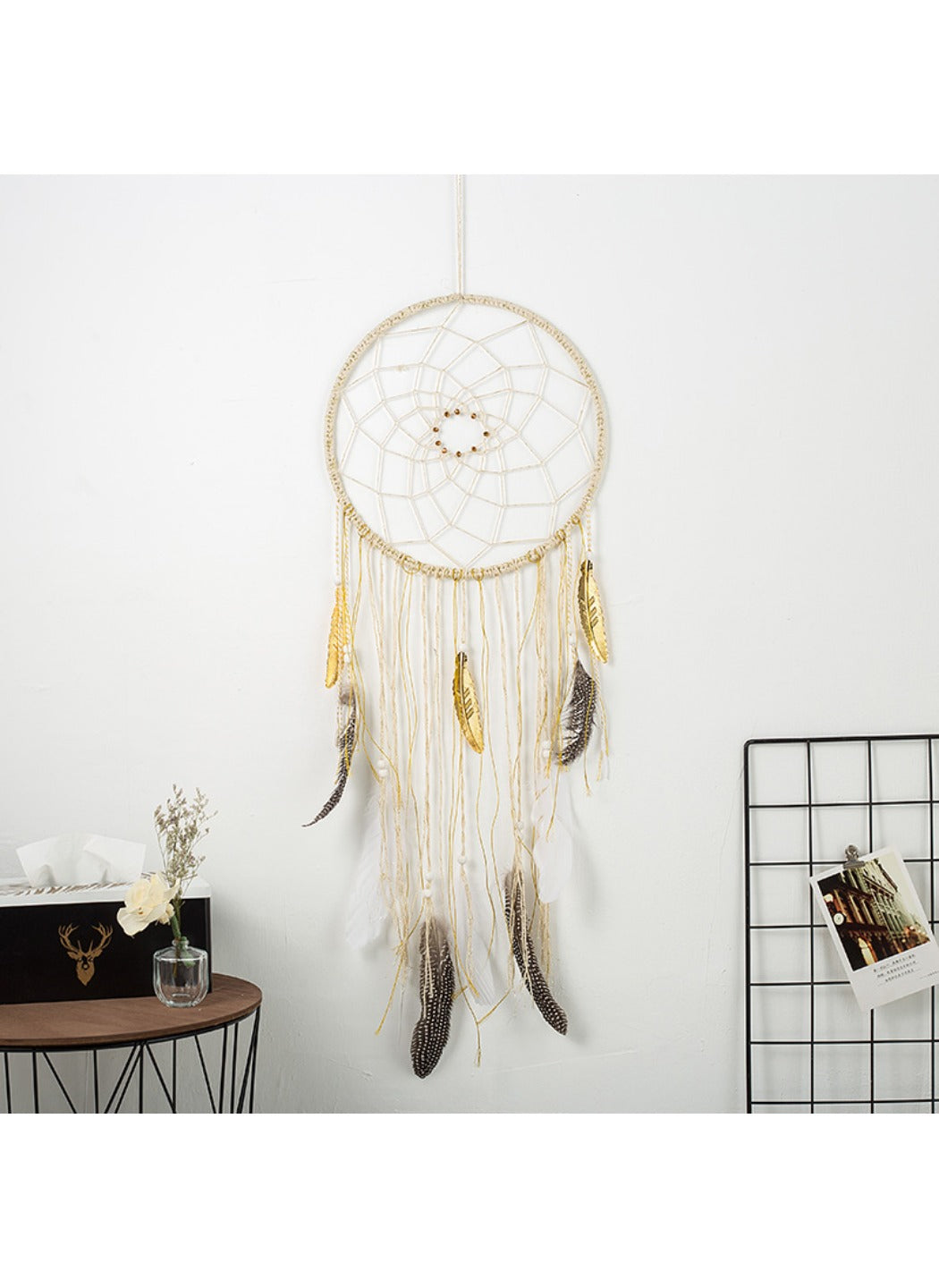 Somnira - Nordic‑Style Dreamcatcher Wind Chime