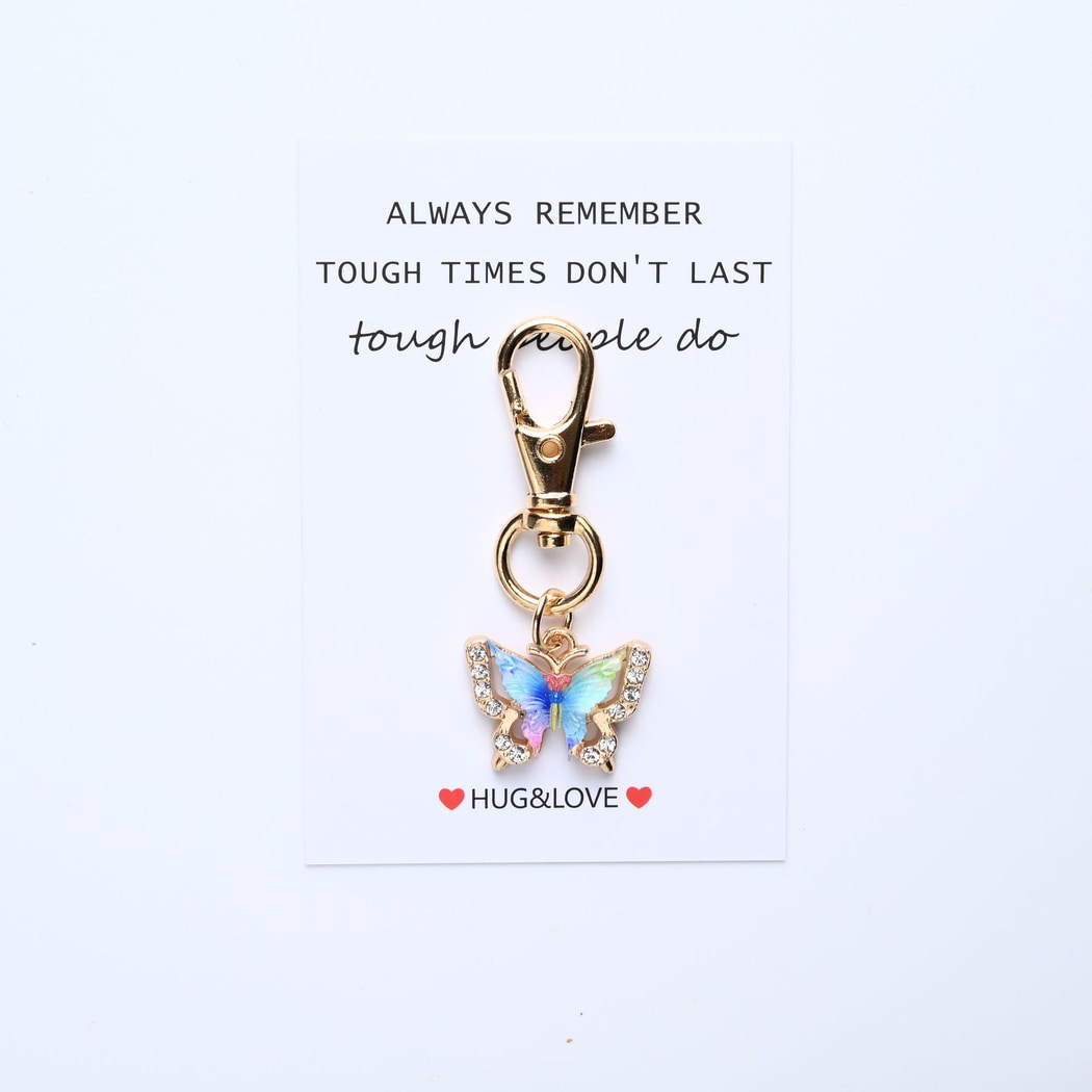 Taphug - Pocket Hug Gradient Butterfly Keychain