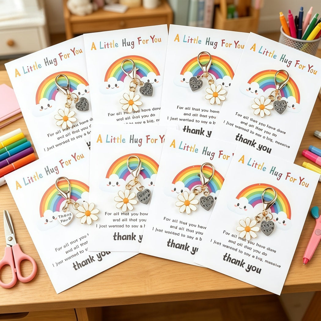 Taphug - Pocket Hug Rainbow Heart Daisy