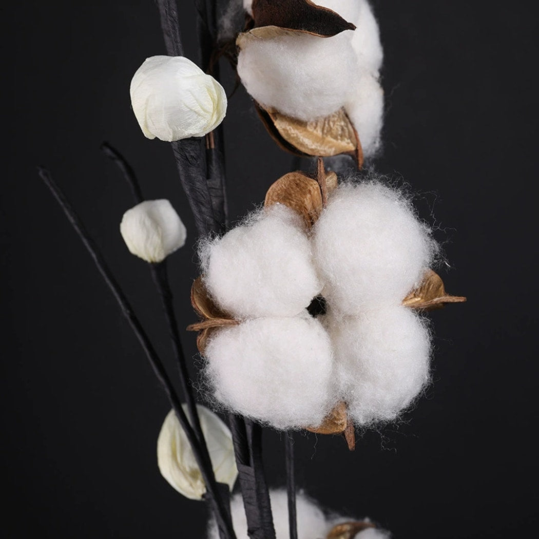 Roselle - White Branch Style Artificial Flower Bouquet