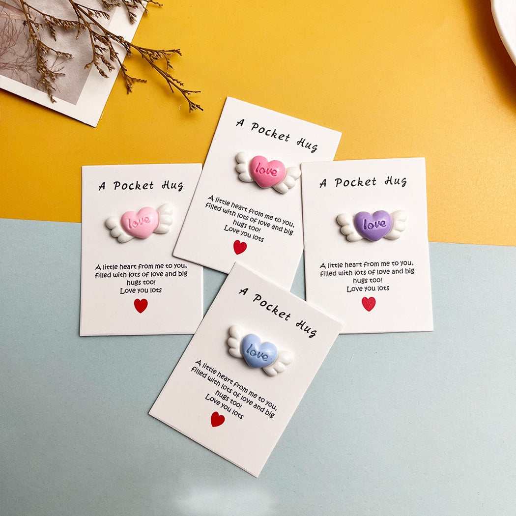 Taphug - Winged Heart Pocket Hug Keepsake Gift