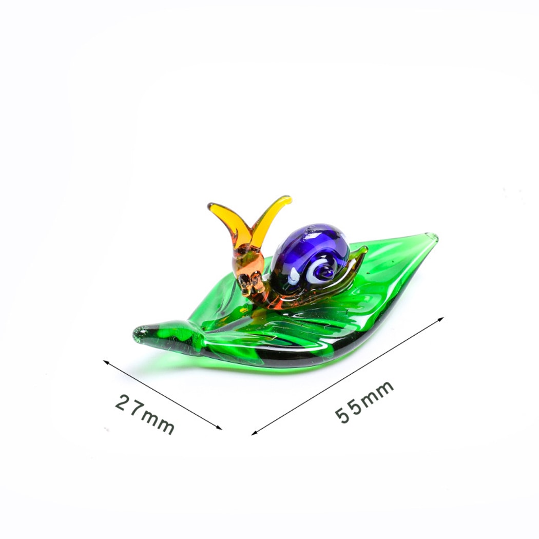 Glasira - Leaves and Insects Desk Ornament
