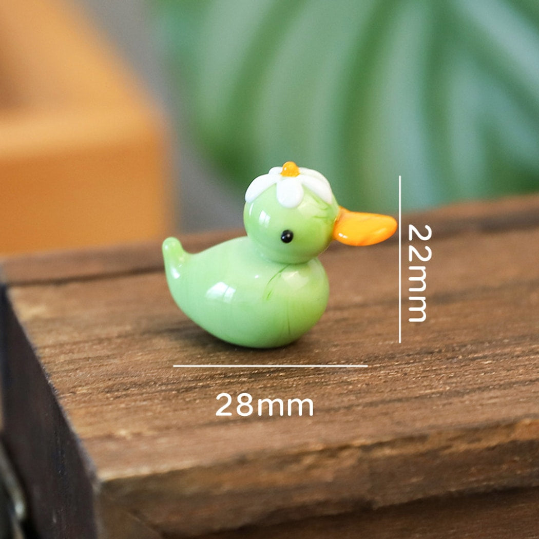 Glasira - Cute Cartoon Colorful Duck Tabletop Ornament