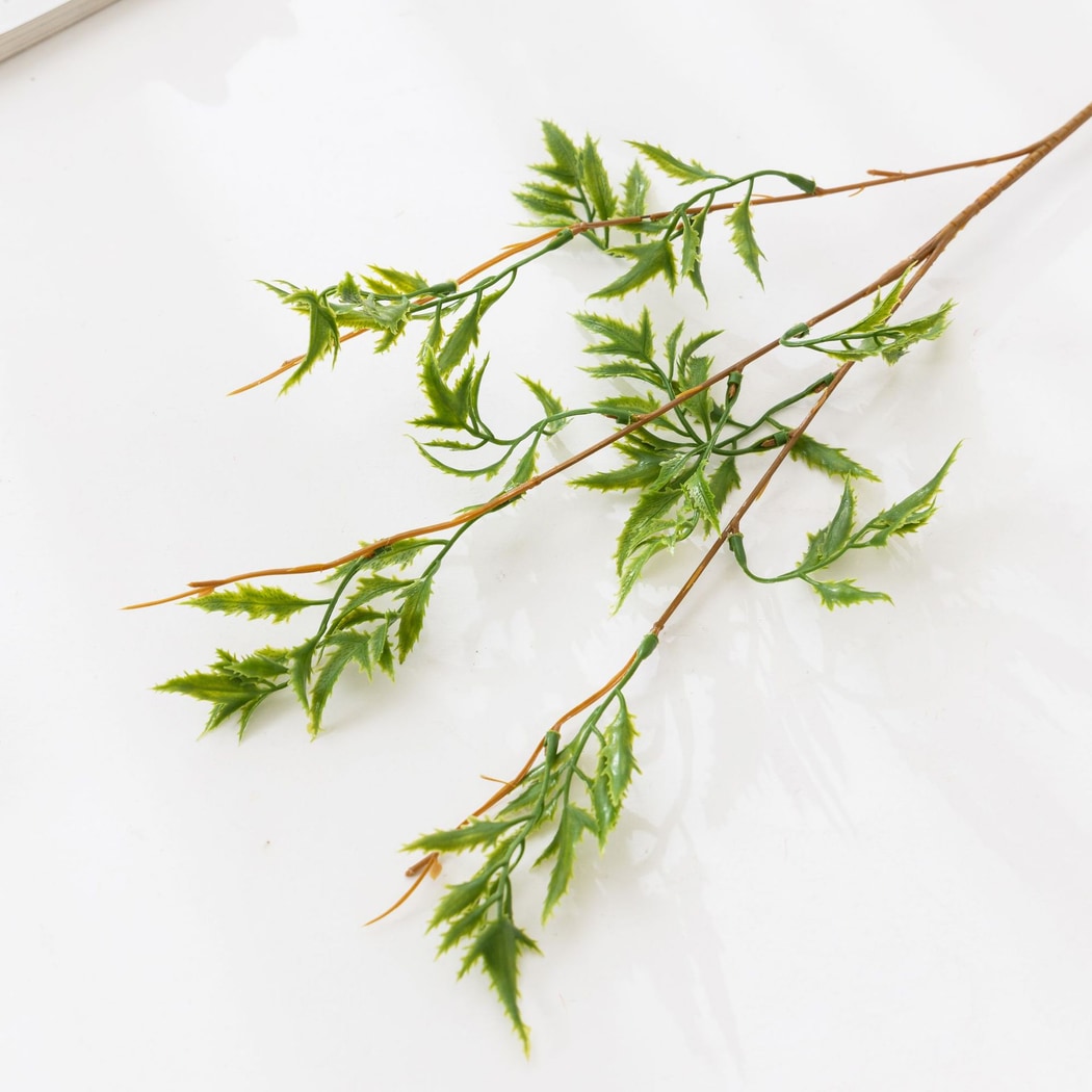 Roselle - Artificial Fern Leaf Branch Decor Plant