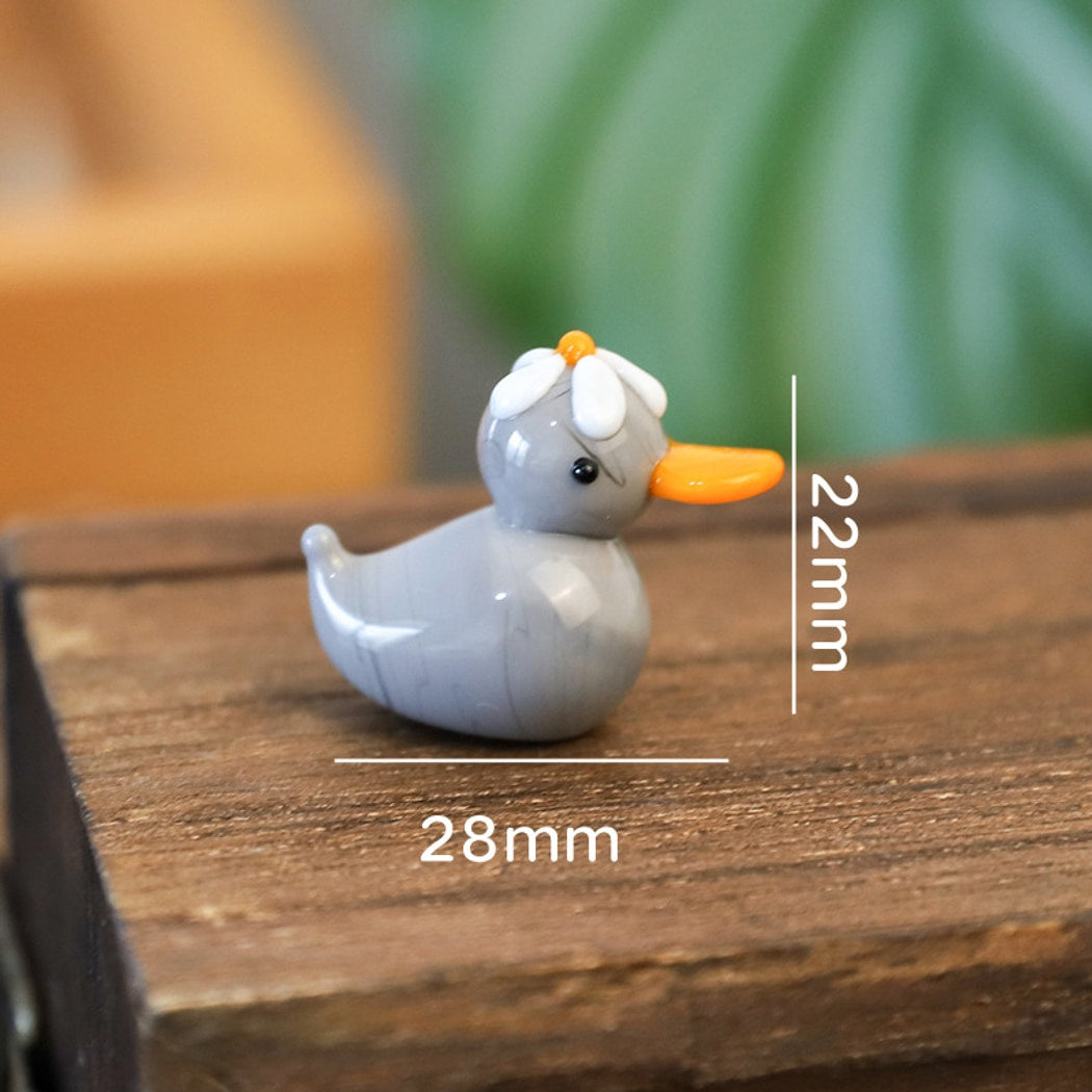 Glasira - Cute Cartoon Colorful Duck Tabletop Ornament