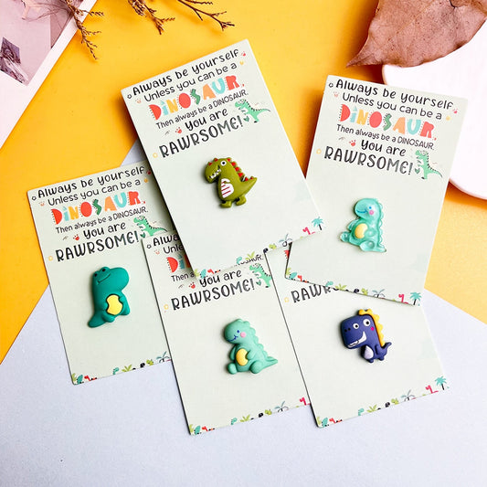 Taphug - Pocket Hug Dinosaur Message Token