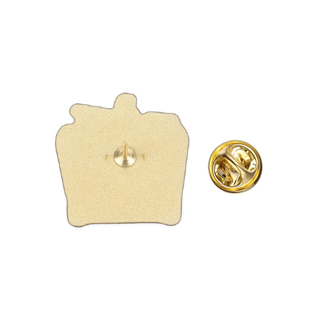 Pinori - Cartoon Office Cat Motif Fashion Pin