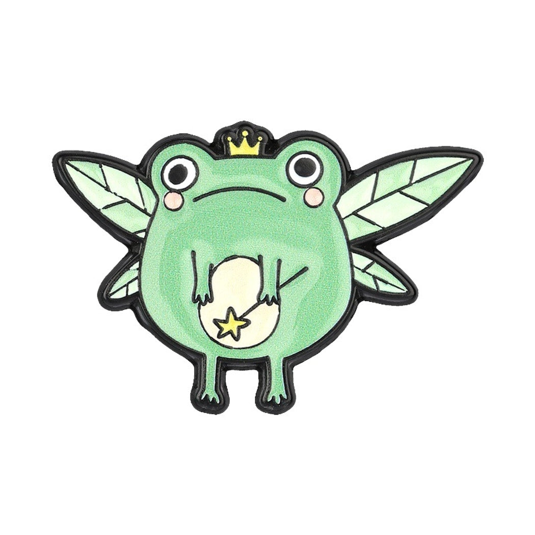 Pinori - Western Hat Frog Character Accent Pin