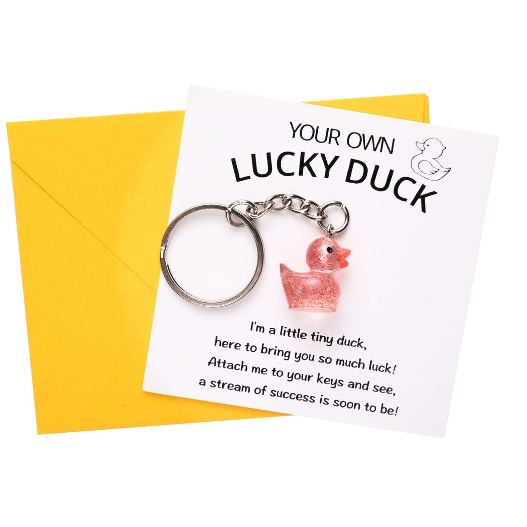 Taphug - Pocket Hug Lucky Duck Cartoon Keychain