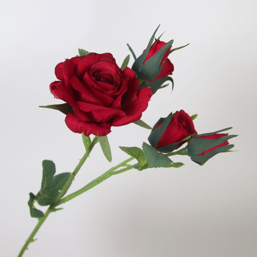 Roselle - Minimalist Shaped Rose Artificial Flowers