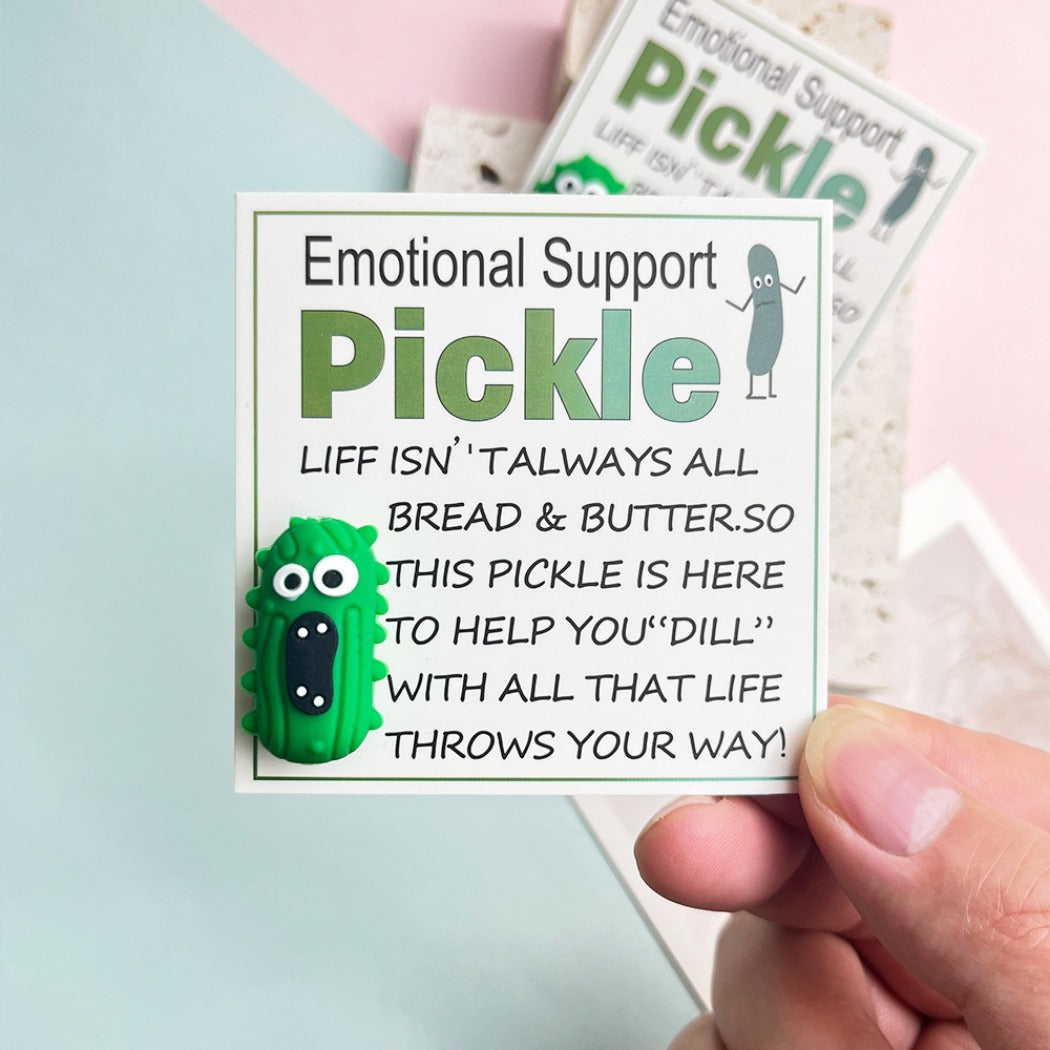 Pocket Hug Pickle Emotional Support Companion
