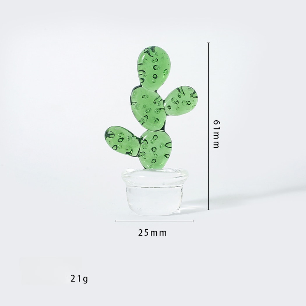 Glasira - Minimalist Style Cute Cactus Table Ornament