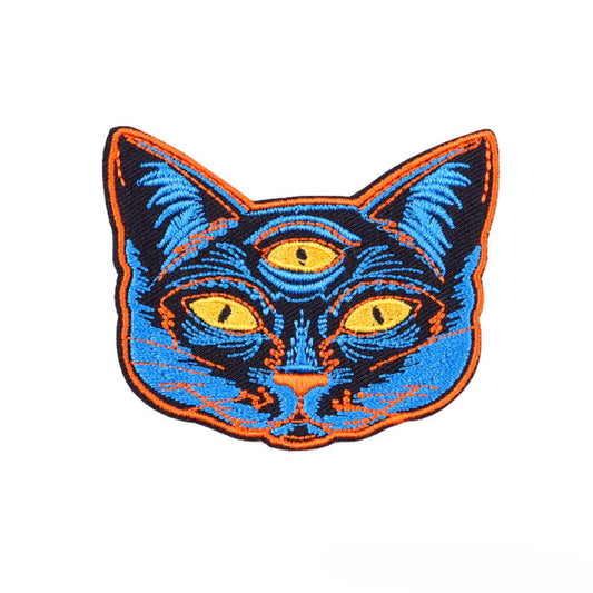 Pikkle | Third Eye Cat Iron-On Patch