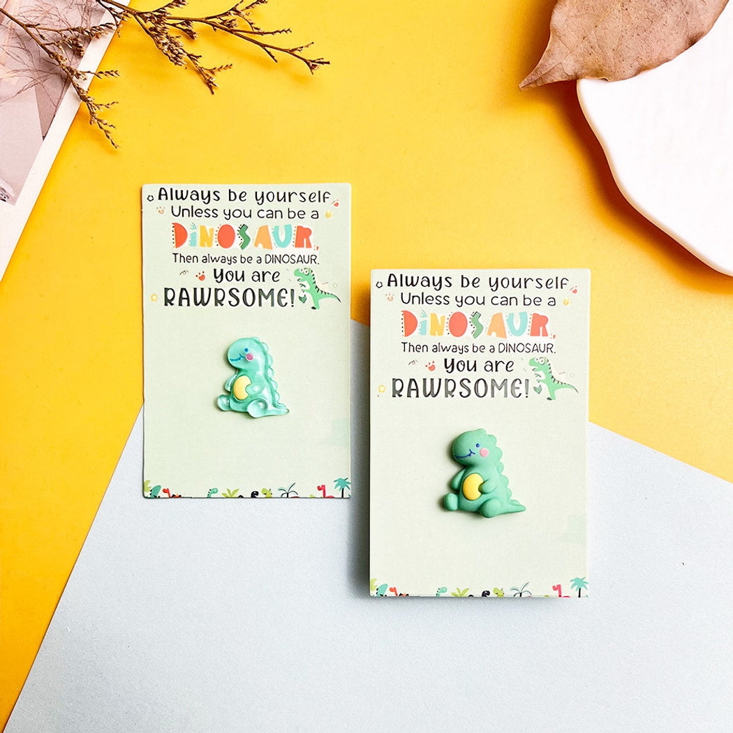 Taphug - Pocket Hug Dinosaur Message Token
