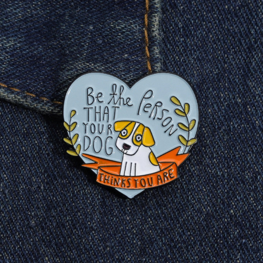 Dog Lover’s Heart Enamel Pin