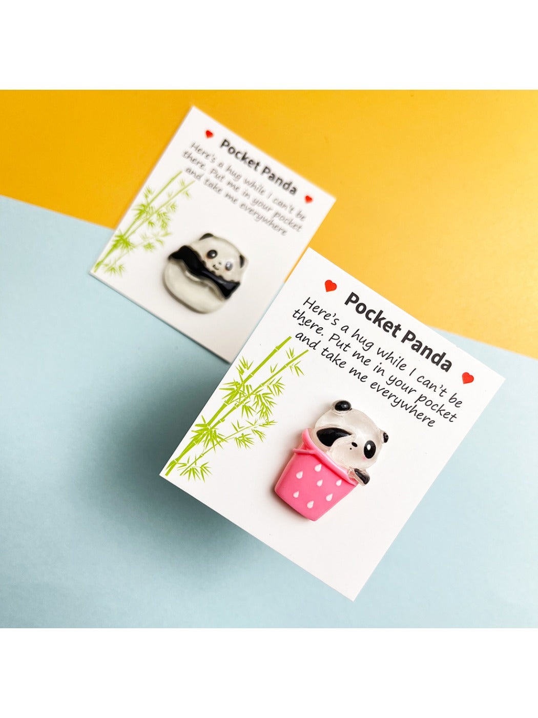 Taphug - Pocket Hug Cute Panda Greeting Card