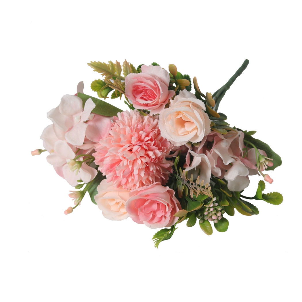 Roselle - Mixed Flowers Style Artificial Bouquet