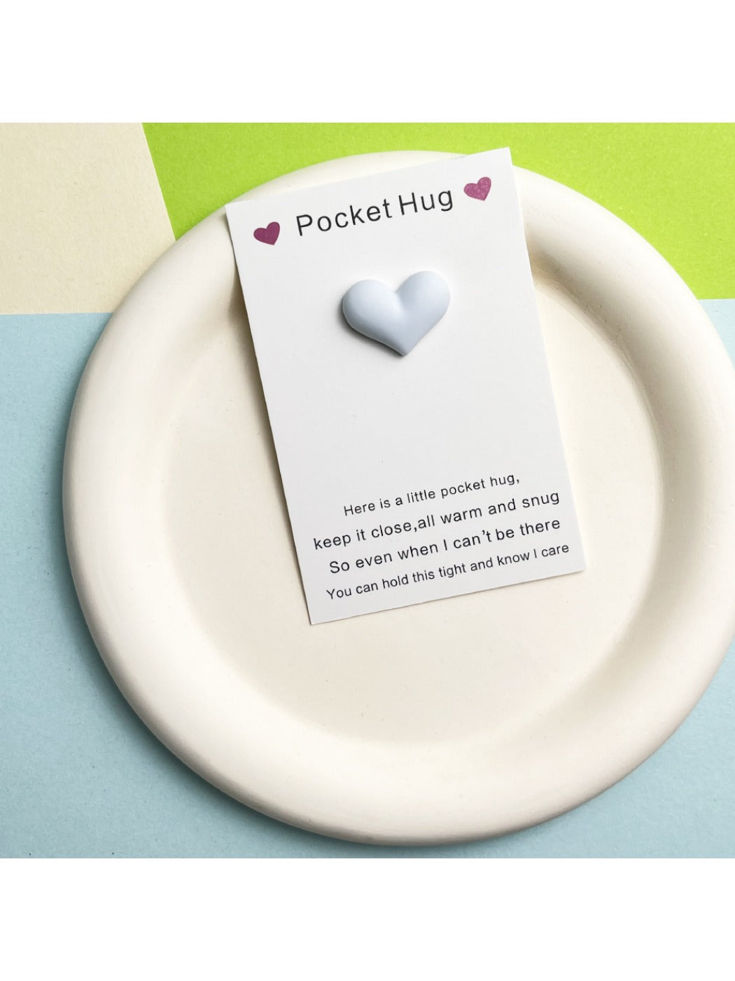 Taphug - Pocket Hug Macaron Color Heart