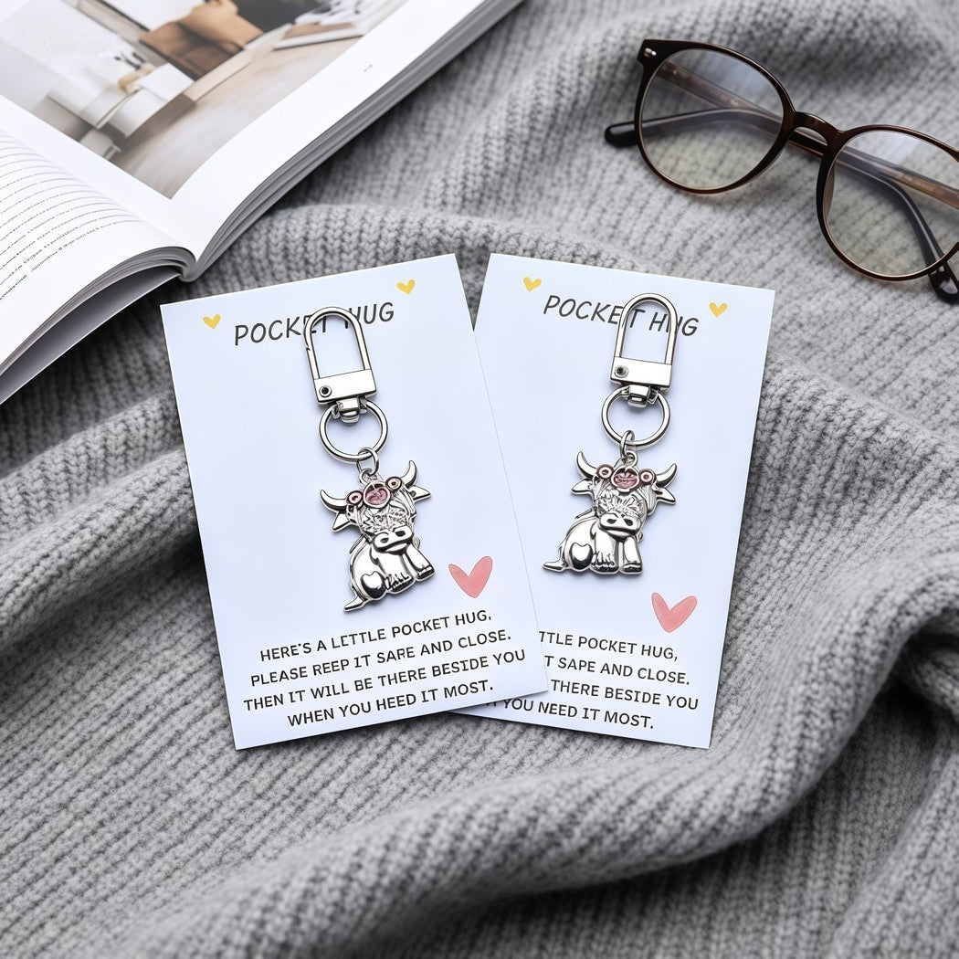 Taphug - Pocket Hug Highland Cow Token