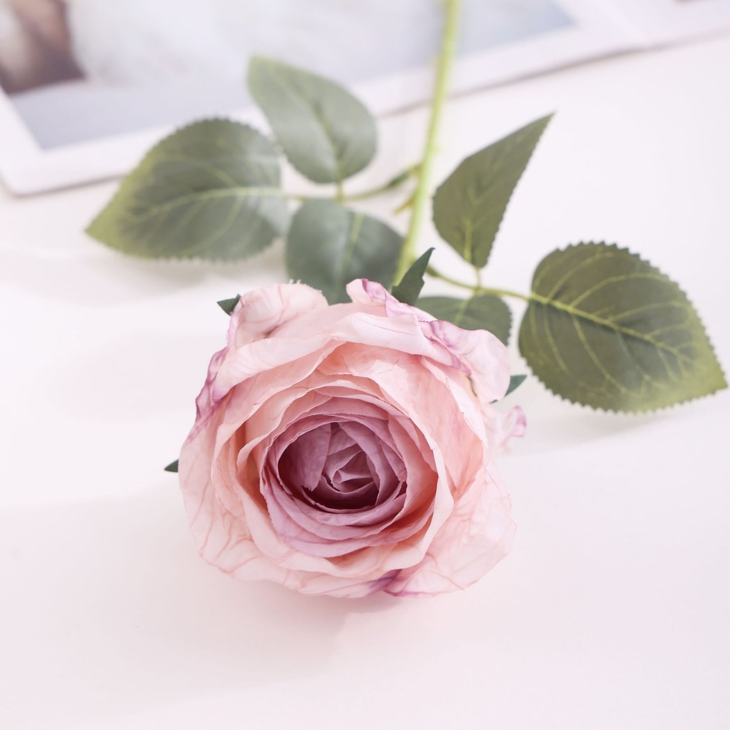Roselle - Vintage Style Artificial Rose Flower