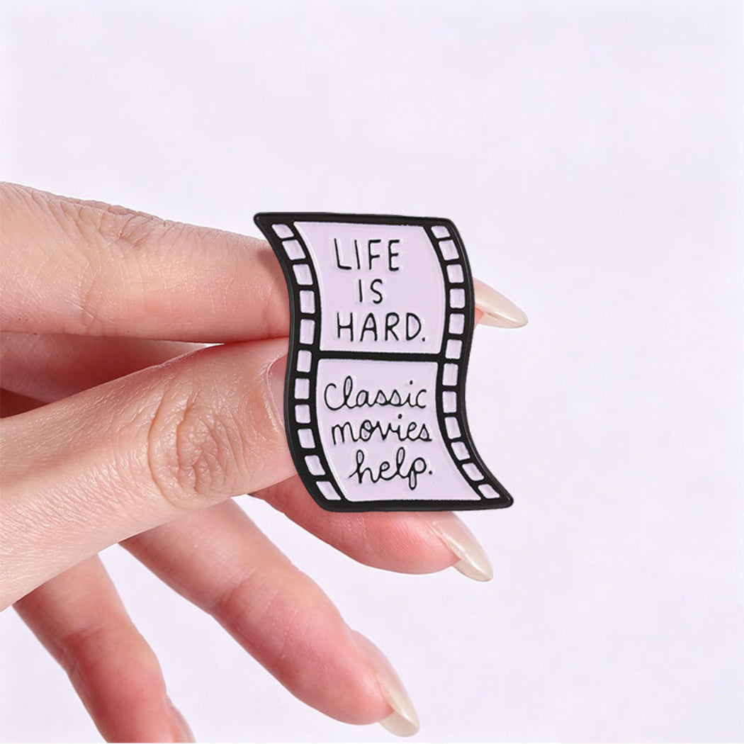 Pinori Movie Film Quote Enamel Pin