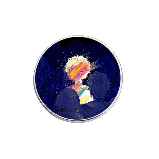 Pinori - Art Portrait Geometric Fashion Pin